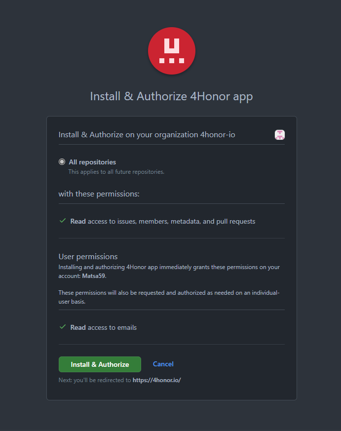 github authorization